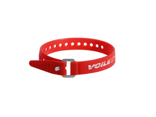 Voile Strap Aluminium Buckle - 15" 37.5cm Red